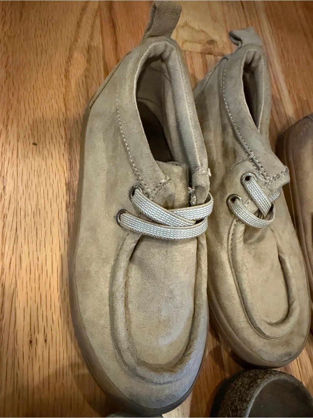 Old Navy Toddler 10 Boys Shoe Bundle Loafers Wallabee Style Chukka Boot